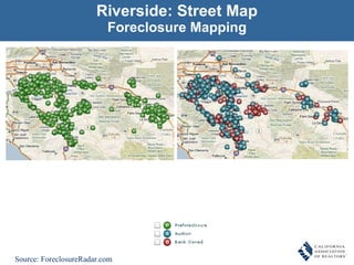 Riverside: Street Map Foreclosure Mapping Source: ForeclosureRadar.com 