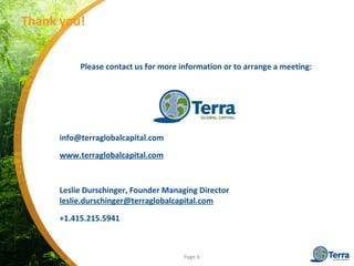 Terra Bella Fund