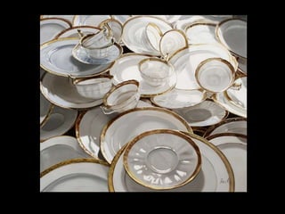 Leslie Parke Paintings of Porcelain