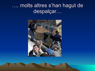 … . molts altres s’han hagut de despalçar… 