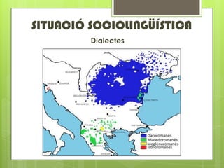 SITUACI? SOCIOLING??STICA
         Dialectes
 