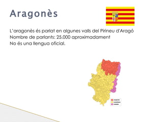 4.Quines son les llengües romàniques? Actuals: Galaicoportuguès Asturlleonès Castella o espanyol Aragonès Català o català-valencià Occità o llengua d'oc  Francès o llengua d'oïl Retoromànic Sard Italià Romanès 