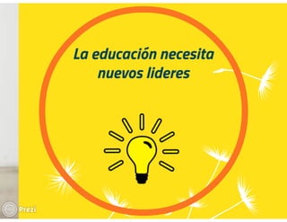 El liderazgo educativo