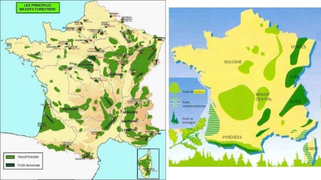 les massifs de france