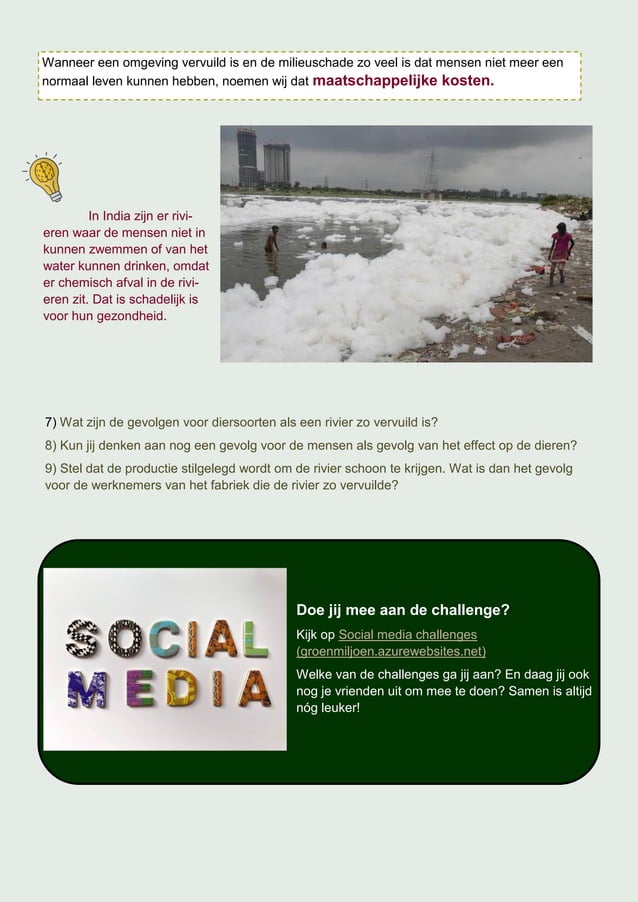 Lesmateriaal Milieubewust | PDF