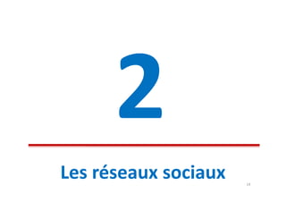 Les réseaux sociaux   14
 