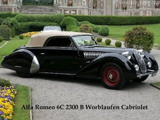 Alfa Romeo 6C 2300 B Worblaufen Cabriolet
 