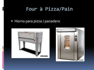 Four à Pizza/Pain
Horno para pizza / panadero
