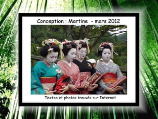 Conception : Martine - mars 2012




  Textes et photos trouvés sur Internet
 