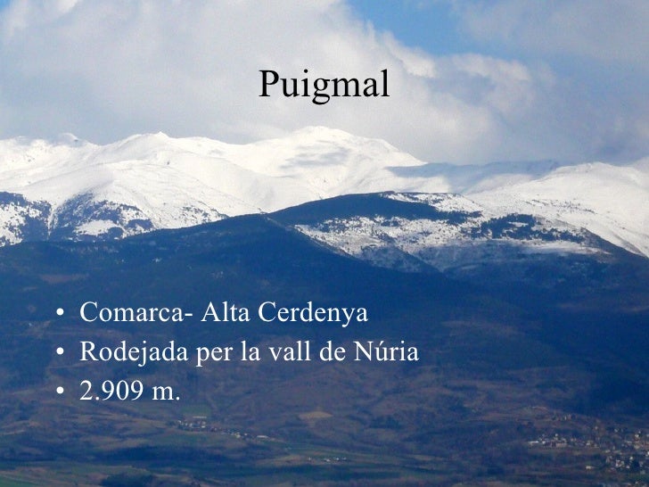 Les muntanyes de Catalunya