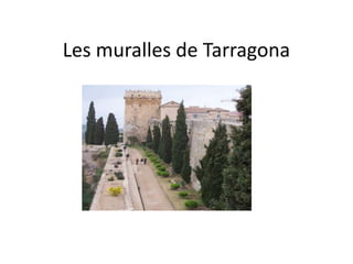 Les muralles de Tarragona 