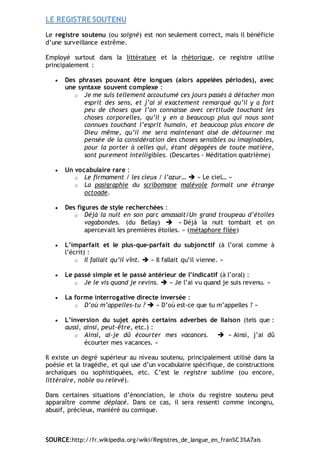 Les niveaux de langue | PDF