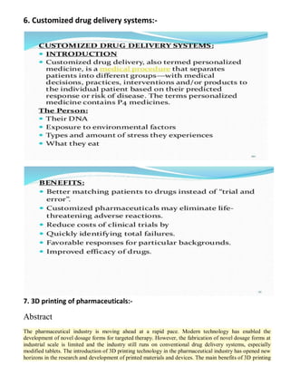 SUSTAINED RELEASE (SR) AND CONTROLLED RELEASE (CR) DRUG DELIVERY ...