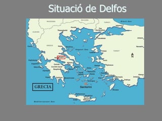 Situació de Delfos
 