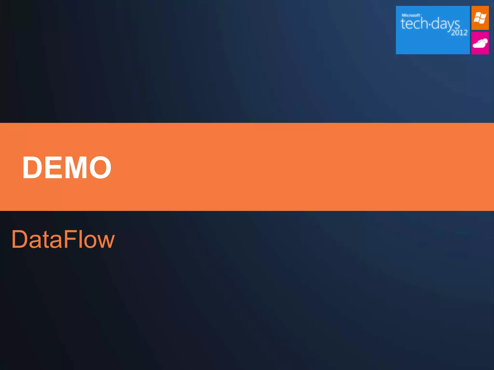 DEMO

DataFlow
 