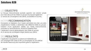 Campagne SMS contextuelle express


LESOBJECTIFS
Le Groupe Allianz, en prévision d’une alerte tempête en Bretagne,
souhaite, en plus d’avertir les bretons, les inciter à contacter les
agents sur le terrain."

NOTRERECOMMANDATION
Diffusion de 300 000 sms sur la base de données fournie par
Allianz.


SESRESULTATS
Le SMS garantit un taux de lecture de + de 95%. 
Le Groupe a vu sa côte de popularité augmenter dans la région et
les agents ont été beaucoup plus sollicités.
Le routage a été effectué en 62 minutes au total soit une capacité
de routage de 80 SMS par secondes avec gestion des queues
opérateurs.




MOBILE SOLUTIONS
                                                                       19	
  
 