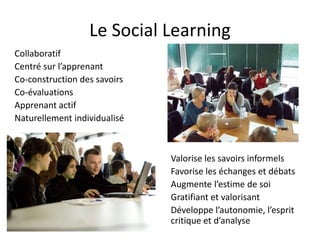 Social learning, avenir de l'éducation au 21ème siècle
