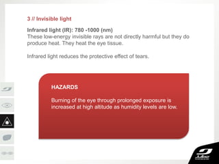 The sun and our eyes: protection against sunlight | PPTX
