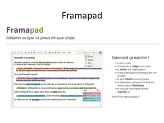 Framapad
 