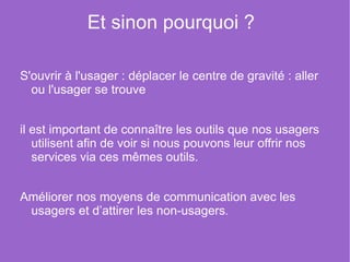 70% des utilisateurs ne sont pas aux USA 