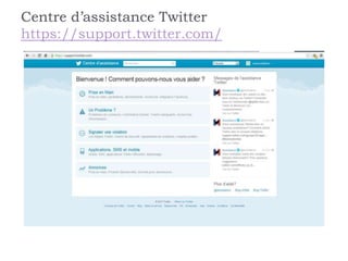 Centre d’assistance Twitter
https://support.twitter.com/
 