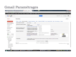 Gmail Paramétrages
 