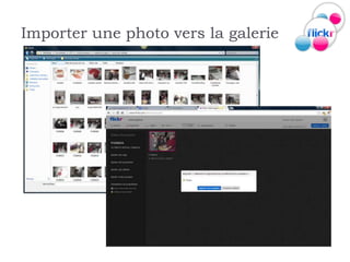 Importer une photo vers la galerie
 