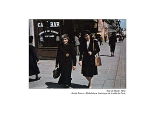 Rue de Rivoli, 1942 André Zucca - Bibliothèque historique de la ville de Paris 