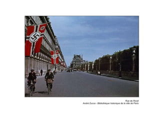 Rue de Rivoli André Zucca - Bibliothèque historique de la ville de Paris 