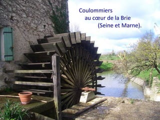 Coulommiers
au cœur de la Brie
(Seine et Marne).
 