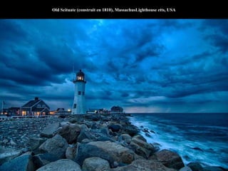 Old Scituate (construit en 1810), MassachusLighthouse etts, USA
 
