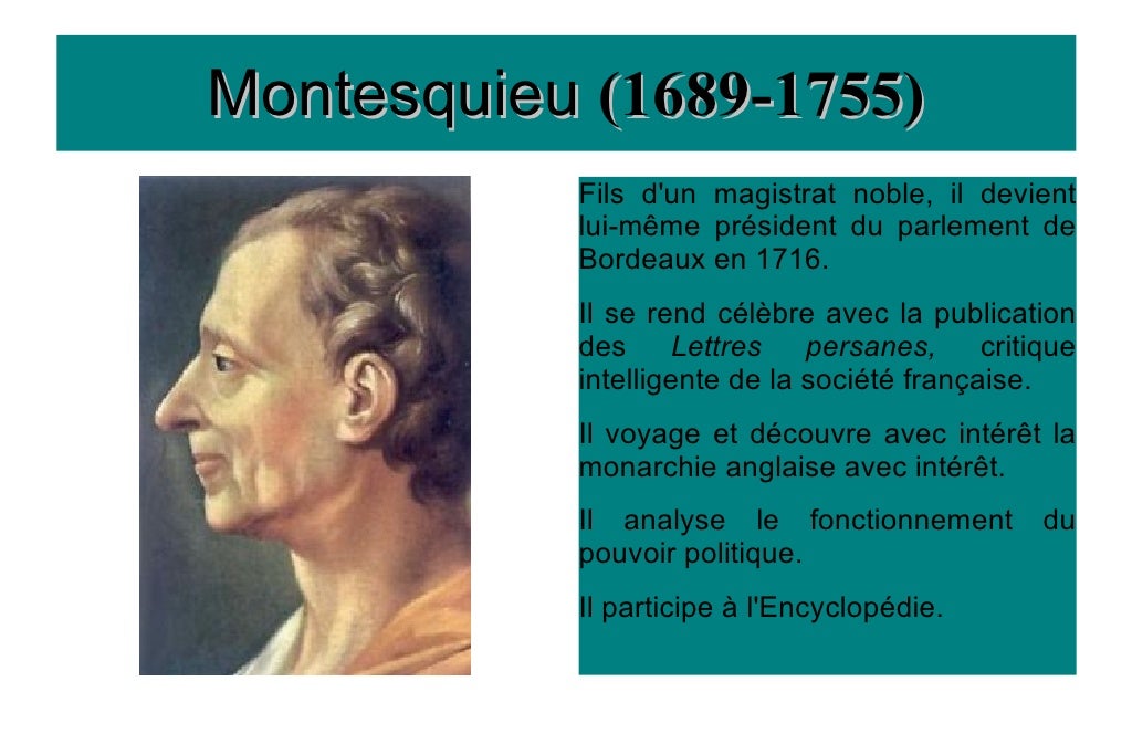 Les Philosophes Des Lumières Et Leurs Idées