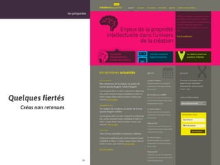 les polypodes




Quelques fiertés
   Créas non retenues




                                  36
 