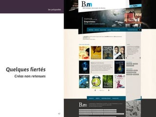 les polypodes




Quelques fiertés
   Créas non retenues




                                  42
 