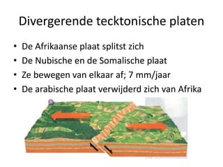 Geef een verklaring van de regenseizoenen op grond
van beweging van de ITCZ en de ligging van Ethiopië
• grote en kleine
regentijd
 