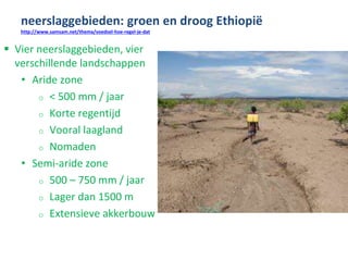 Geografische paradox
• De meeste mensen wonen in de hoogste
gebieden met het meest relief
• Deze gebieden zijn eigenlijk het minst geschikt
voor bewoning
• Je verwacht dat er juist heel weinig mensen
wonen
 