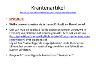 Protectionisme
invoer beperking:
• quota
invoer heffingen:
• tariefmuren
• belastingen
 