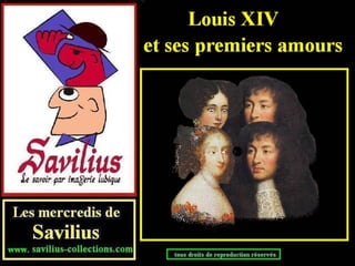 Les premières maîtresses de Louis XIV