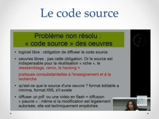 Le code source
 