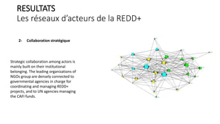 Les réseaux d’acteurs de la REDD+ en RDC