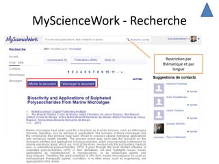 MyScienceWork - Recherche

                       Restriction par
                     thématique et par
                 ...