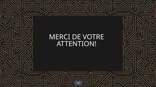 MERCI DE VOTRE
ATTENTION!
30
 