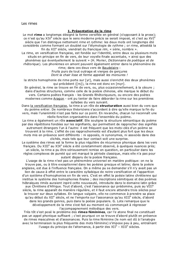 les rimes site designe