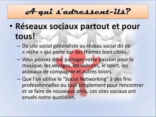 Avènement des réseaux sociaux
