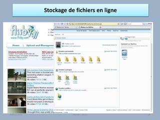 Stockage de fichiers en ligne
24Atelier - 2010 2430/01/2015
 