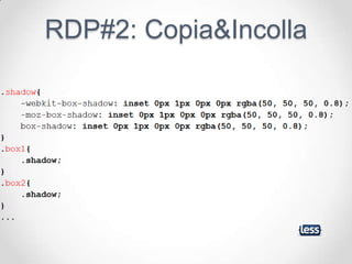 RDP#2: Copia&Incolla
 