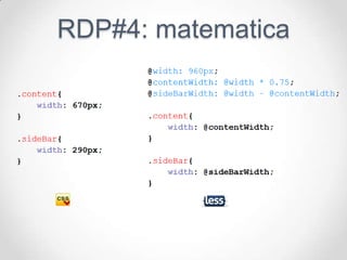 RDP#4: matematica
 