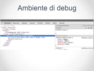Ambiente di debug
 