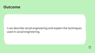 Understanding Social Engineering Techniques in Cybersecurity | PPTX