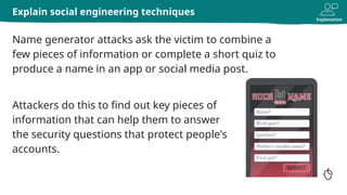 Understanding Social Engineering Techniques in Cybersecurity | PPTX